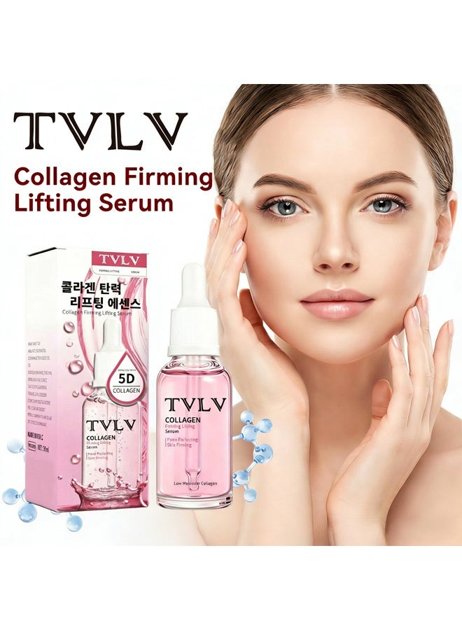 TVLV Moisturizing Hydrating Nourishing Skin-Soothing Brightening Serum with Collagen and Elasticity Firming Essence 30ml - Image 1
